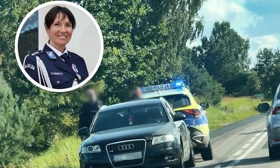 Policjantka w czasie wolnym od służby pomogła młodej kobiecie, której grożono nożem. 23-latek został zatrzymany