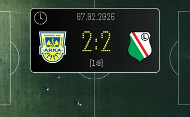 Arka Gdynia - Legia Warszawa - szalone widowisko w Ekstraklasie kończy się remisem 2:2