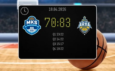 [KOSZYKÓWKA] AMW Arka Gdynia wygrywa w Dąbrowie Górniczej 83:70 w Orlen Basket Lidze