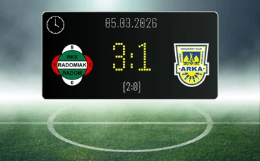 [PIŁKA NOŻNA] Radomiak Radom – Arka Gdynia 3:1 – PKO BP Ekstraklasa