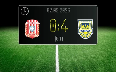 [PIŁKA NOŻNA] Puchar Polski: Resovia Rzeszów – Arka Gdynia 0:4 w 1/32 finału