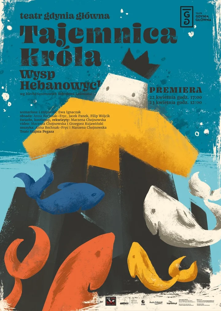 🌊✨ " Tajemnica Króla Wysp Hebanowych” w Teatrze Gdynia Główna 🌊✨