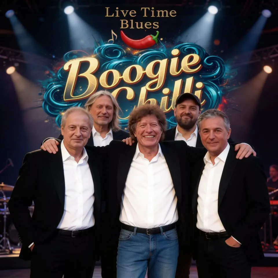 Grafika promocyjna wydarzenia Boogie Chilli koncert bluesowy
