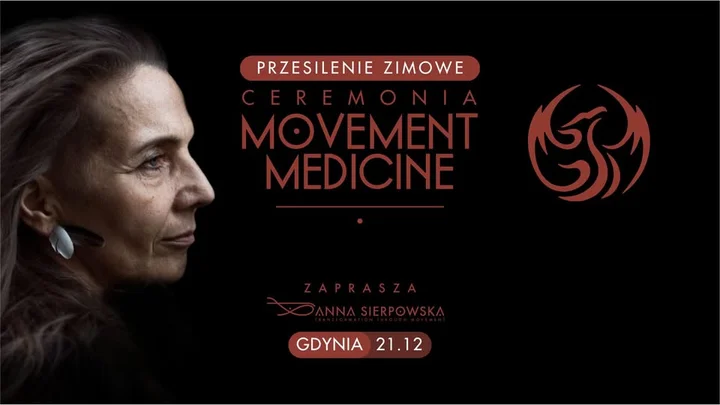 Grafika promocyjna wydarzenia Ceremonia Movement Medicine - Przesilenie Zimowe (Gdynia)