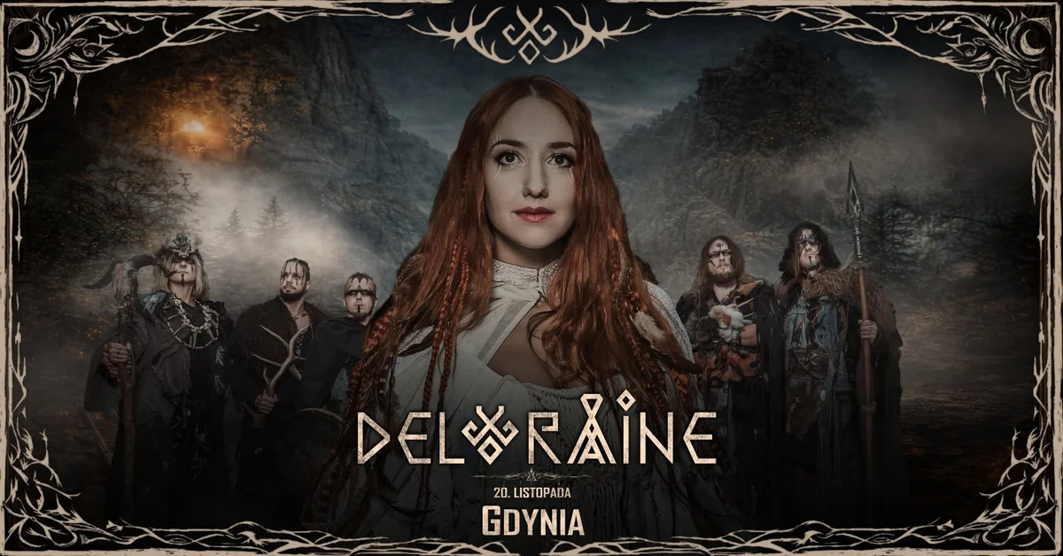 Grafika promocyjna wydarzenia Deloraine - GDYNIA: paganfolkowy koncert