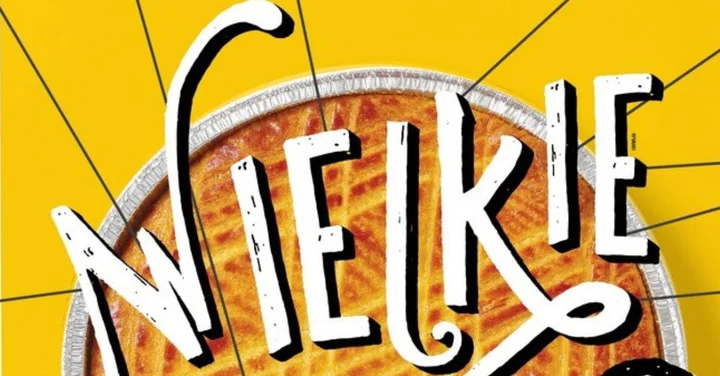 Obrazek przedstawia grafikę promocyjną wydarzenia Teatralna premiera familijna: „Wielkie Ciasto” w Teatrze Gdynia Główna
