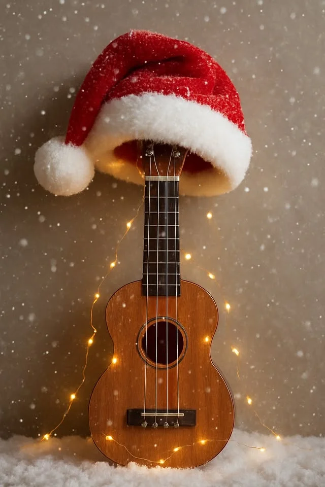 Grafika promocyjna wydarzenia Gdynia Ukulele Meetup — wieczór z ukulele w Honolulu Wise Food