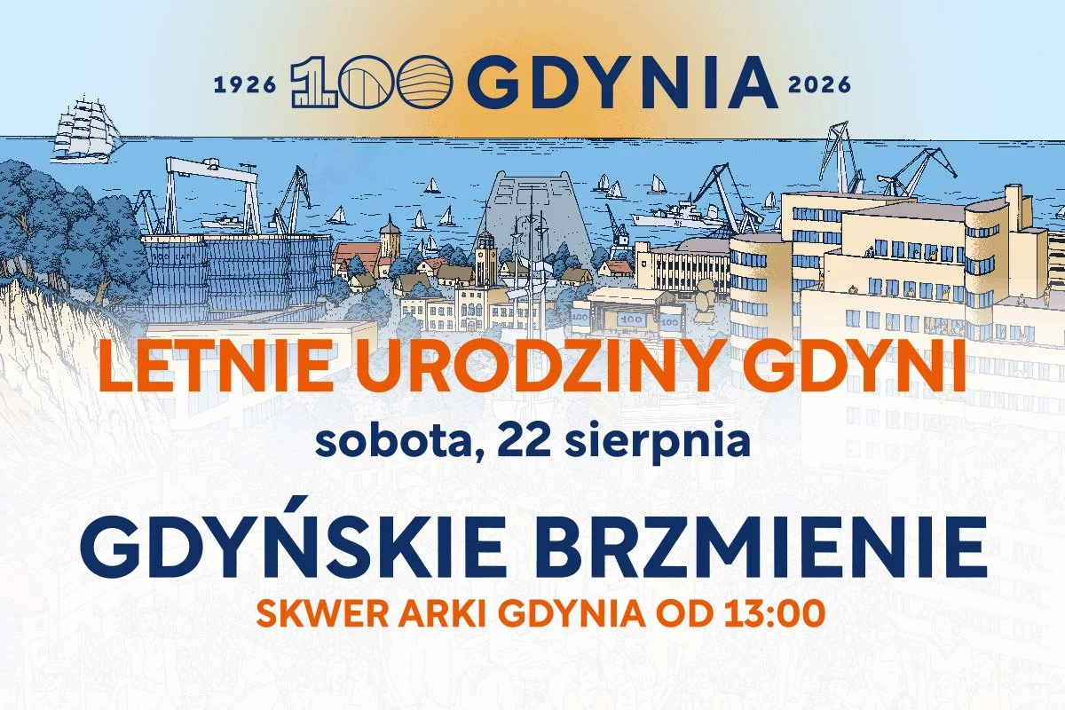 Grafika promocyjna wydarzenia Gdyńskie Brzmienia