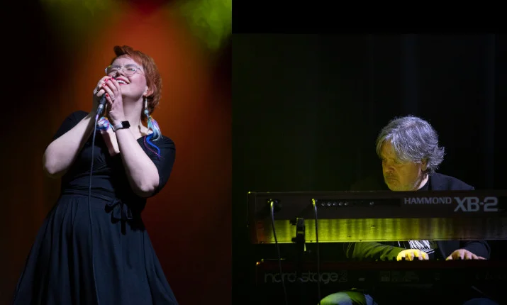 Grafika promocyjna wydarzenia Joanna Knitter & Artur Jurek – koncert zimowy