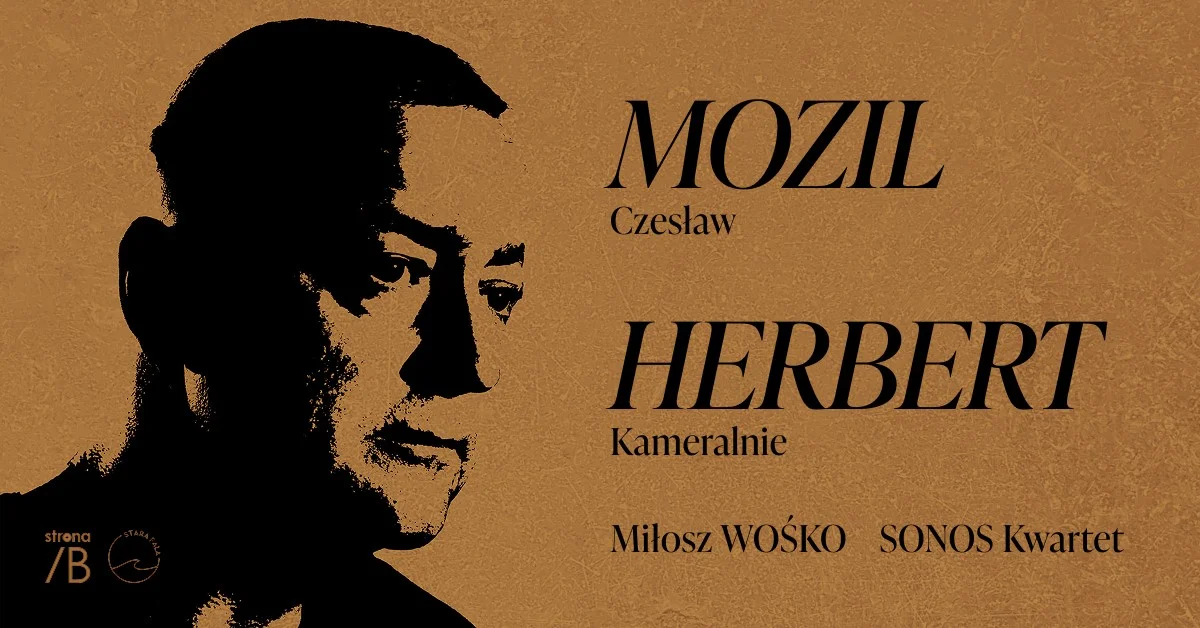 Grafika promocyjna wydarzenia Koncert muzyczny inspirowany poezją Zbigniewa Herberta w Gdyni