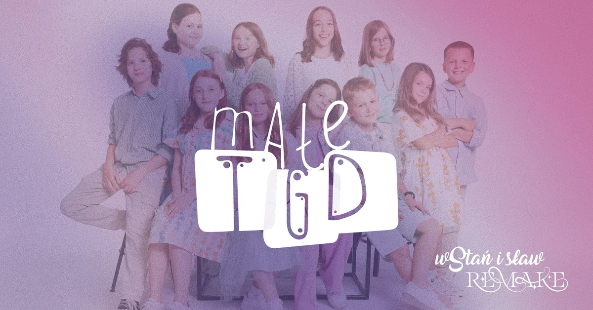 Grafika promocyjna wydarzenia Koncert zespołu Małe TGD w Gdyni