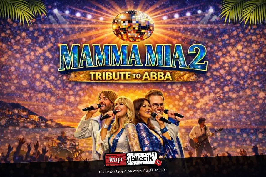 Grafika promocyjna wydarzenia Mamma Mia 2 w Gdyni – koncert Abby