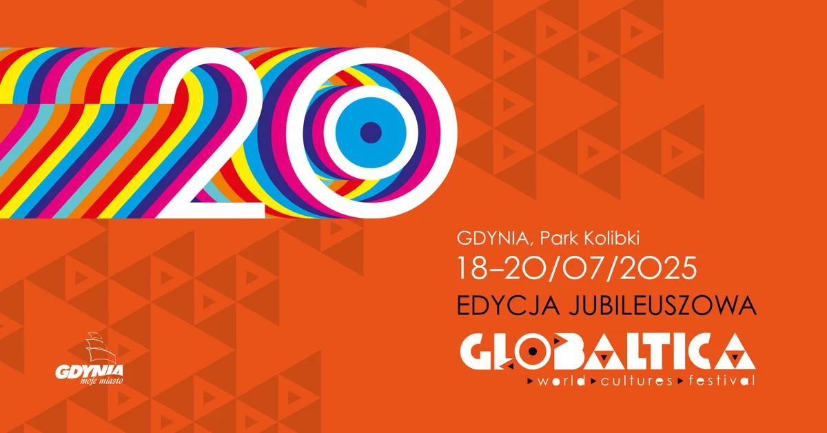 Grafika promocyjna wydarzenia Letni Festiwal Muzyki i Kultury w Gdyni 2025