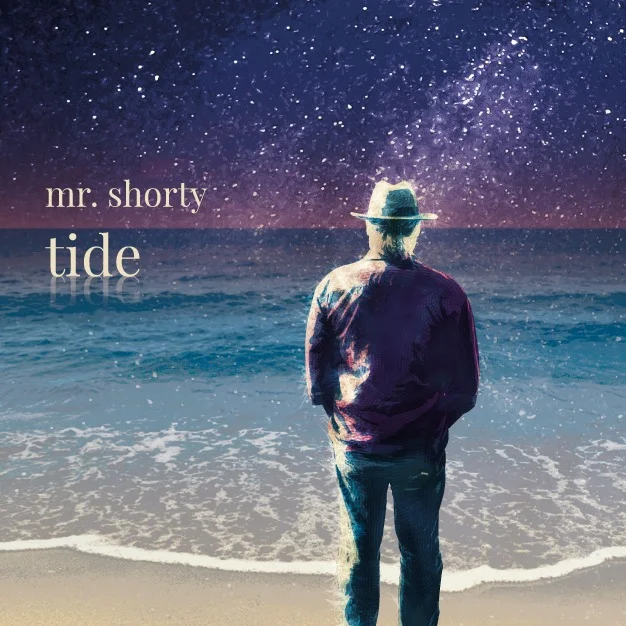 Grafika promocyjna wydarzenia Mr.Shorty w Blues Club Gdynia — wieczór blues‑rocka z autorskimi utworami