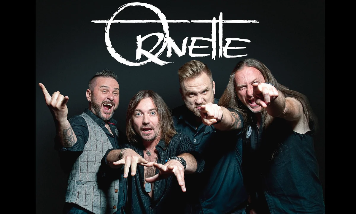 Grafika promocyjna wydarzenia Ornette w Gdyni: koncert rockowy
