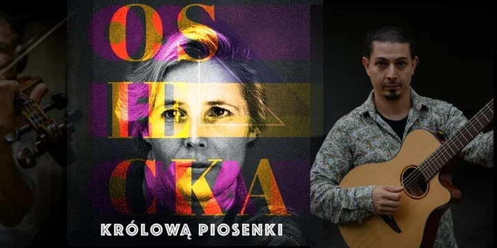 Grafika promocyjna wydarzenia Osiecka Królową Piosenki — koncert w Blues Club Gdynia