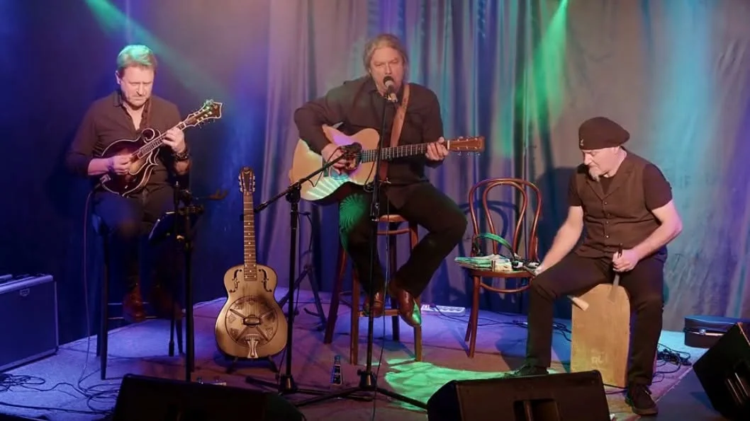 Grafika promocyjna wydarzenia Paweł Szymański Trio – koncert bluesowy