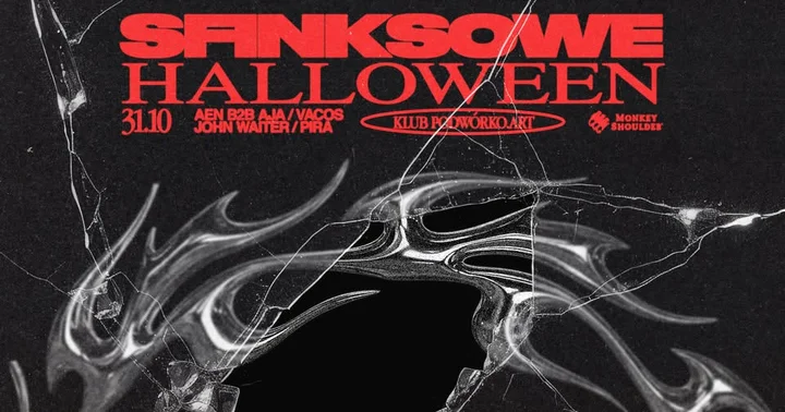 Grafika promocyjna wydarzenia Sfinksowe Halloween — Podwórko (Gdynia), 31 października 2025