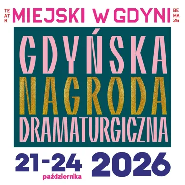 Grafika promocyjna wydarzenia 19. Gdyńska Nagroda Dramaturgiczna