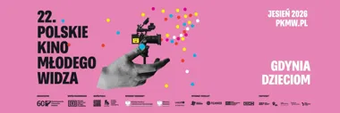 Grafika promocyjna wydarzenia Gdynia Dzieciom na 51. Festiwalu Polskich Filmów Fabularnych