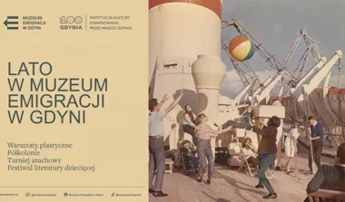 Grafika promocyjna wydarzenia „Zaplanuj wystawę po swojemu”. Półkolonie artystyczne „Przewrót w gablocie”