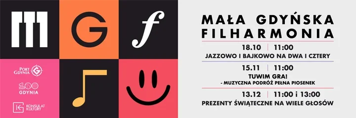 Mała Gdyńska Filharmonia wraca z jazzem, Tuwimem i kolędami