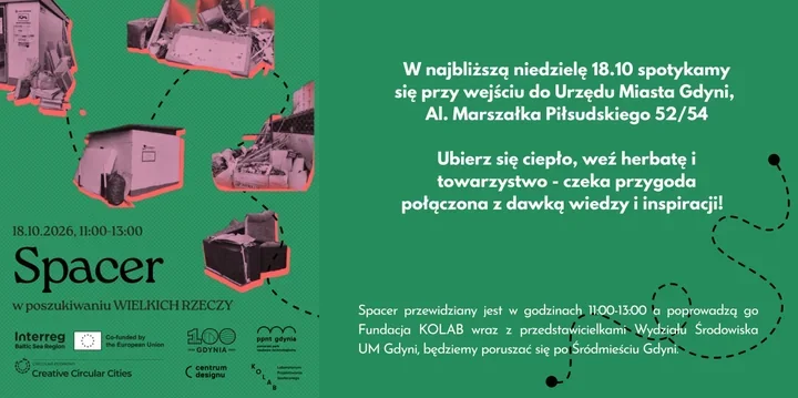 5266 ton gabarytów w rok. Gdyński spacer pokaże, co można uratować