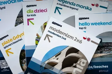 Nowe foldery o Gdyni pokazują miasto inaczej i poza plażowym szlakiem