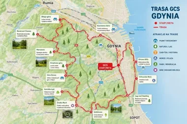 65 kilometrów przez Gdynię. Marsz na stulecie połączy las, klify i Śródmieście