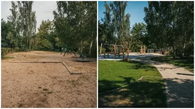 Nowy plac przy Biskupa Dominika łączy pokolenia i ptasi motyw