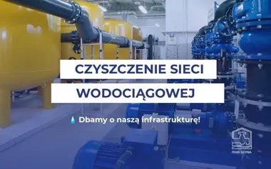 Czternaście odcinków wodociągów do czyszczenia. Prace nocą w Gdyni