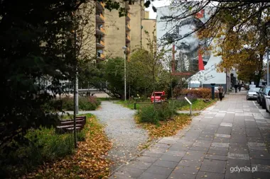 Skwer w centrum Gdyni nosi imię kobiety, która przekazała ziemię pod kościół