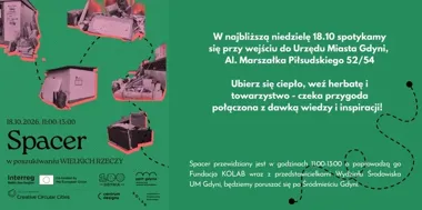 5266 ton gabarytów w rok. Gdyński spacer pokaże, co można uratować